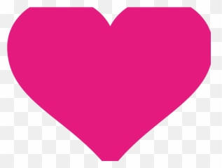 Pink Heart Symbols With Colorful Flying - Clipart Png