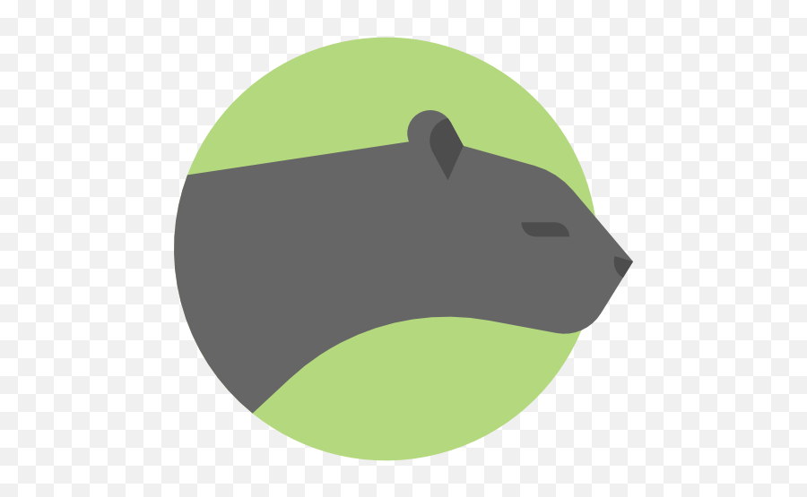 Wildlife Animals Animal Kingdom Panther Mammal Zoo Icon - Hamster Png,Zoo Icon