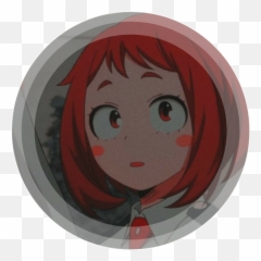 Mha Bnha Myheroacademia Sticker By Arwinmathew - Uraraka In Love png