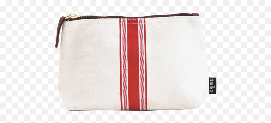 Download Travel Pouch - Red Stripe Maika Red Stripe Large Coin Purse Png,Red Stripe Png