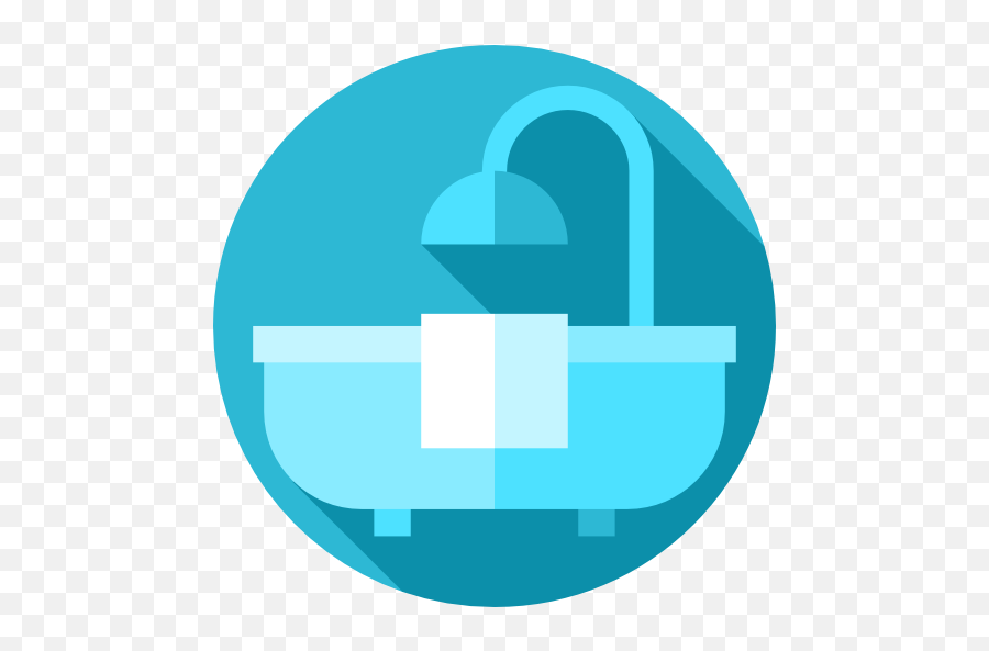 Bathroom Clean Hygiene Bathtub Miscellaneous Hygienic - Vector Bathtub Icon Png,Bathroom Icon Png