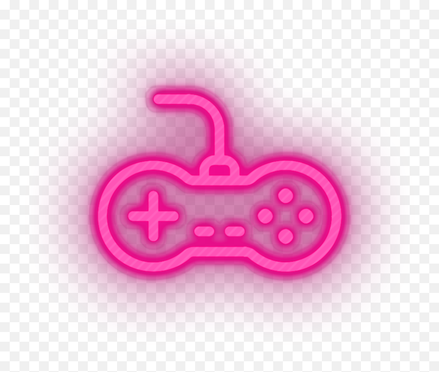 Controller Monitor Neon Sign - Video Games Led Neon Decor Girly Png,Video Game Icon