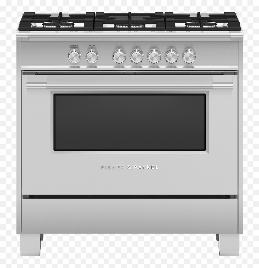 Fisher And Paykel - Or36scg4x1 Gas Range 36 Fisher And Paykel Or36scg6x1 Png,Electrolux Icon Oven Door Cleaning