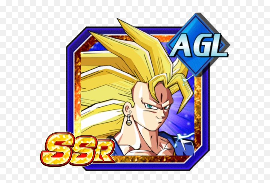 Download Transcended Potara Warrior Super Saiyan 3 Vegito - Dragon Ball Z Dokkan Battle Baby Png,Vegeta Icon