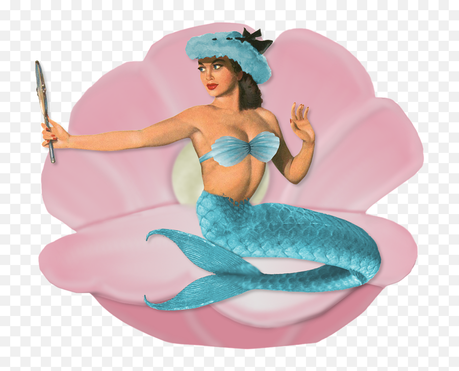 Clamshell Mirror Hat - Free Image On Pixabay Mermaid With Clamshell Png,Mermaid Icon To Help You
