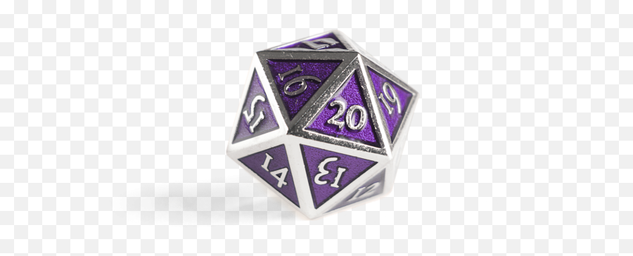 Solid Metal D20 Spindown Die - Sapphire Copper Png,D20 Dice Icon