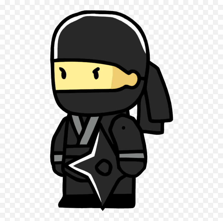 Ninja Png - Scribblenauts Characters Png,Ninja Png