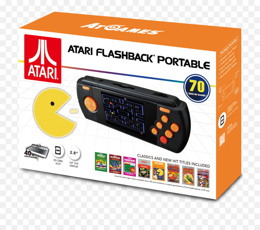 Atari Portable Game Player Nordic Supply - Atari Flashback Portable Game Player Png,Atari Png