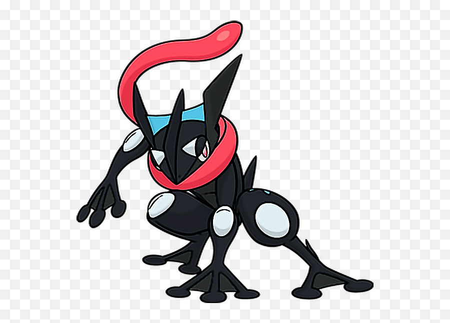 Pokemon Shiny Dark Shinypokemon - Greninja Shiny Png,Greninja Png