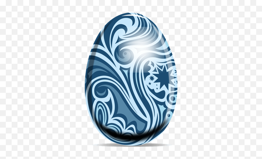 Floral Pattern Easter Egg - Transparent Png U0026 Svg Vector File Ovo De Pascoa Azul Png,Floral Pattern Png