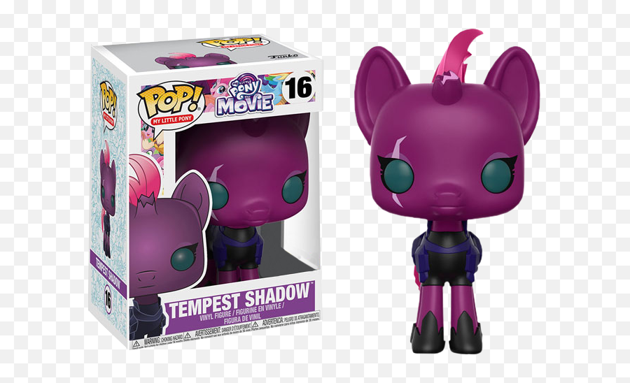 My Little Pony Movie - Tempest Shadow Pop Vinyl Figure Funko My Little Pony Png,Purple Skull Trooper Png
