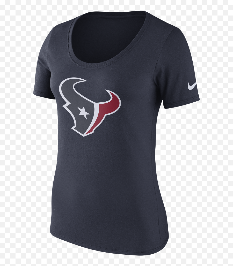 Download Nike Primary Logo Womenu0027s T - Shirt Size Medium Blue Houston Texans Png,Texans Logo Transparent