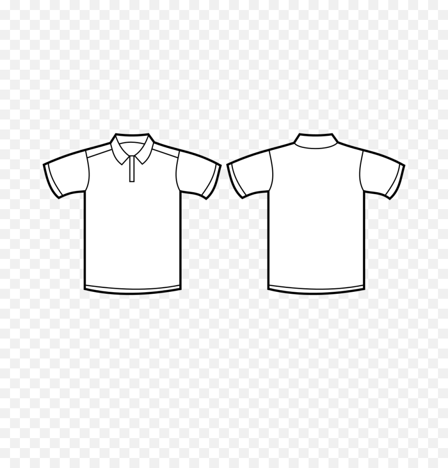Free T - Polo Shirt Template Png,Black Tee Shirt Png