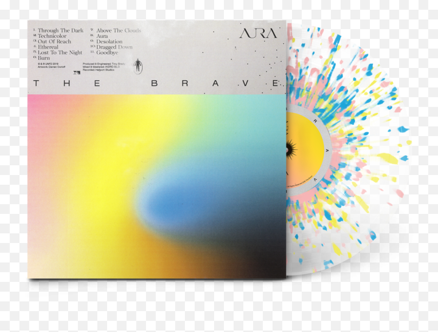 The Brave Aura Vinyl - Brave Aura Vinyl Png,Blue Aura Png