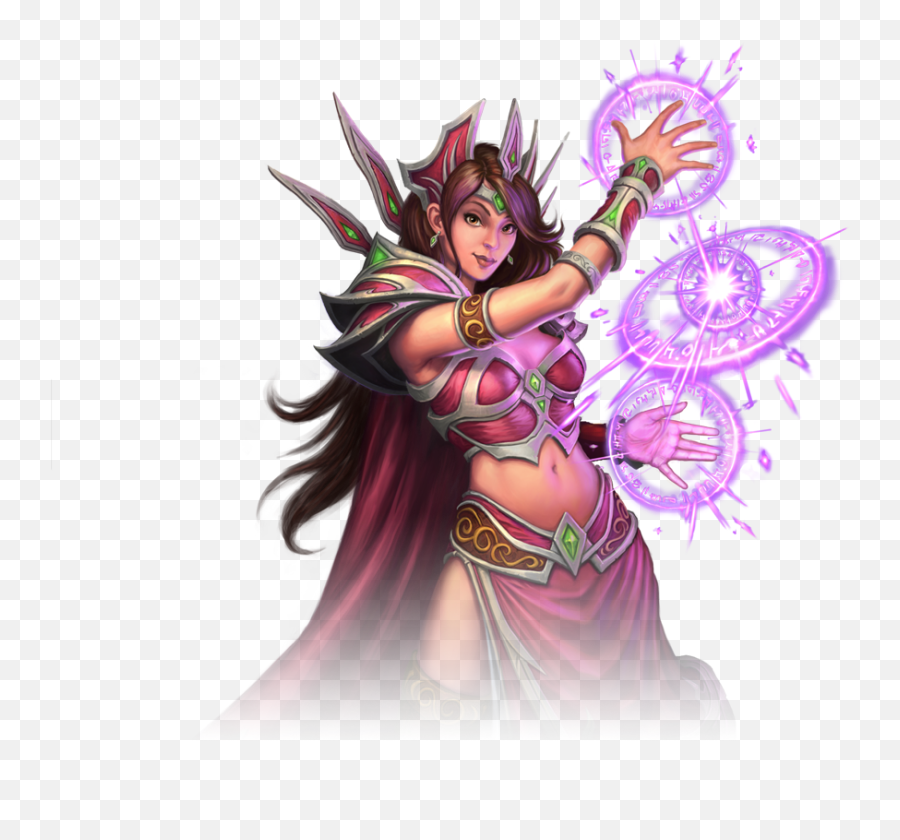 Female Mage Transparent Png - Wow Mage Tiers Female,Mage Png