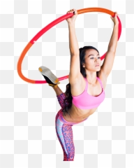 Download Fat Burning Fitness Hula Hoop - Gymnastics Hula Hoop Png,Hula Hoop Png