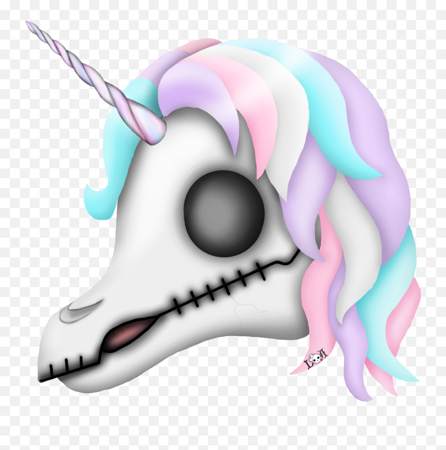 My Little Dead Unicorn - Unicorn Pastel Rainbow Png,Pastel Rainbow Png