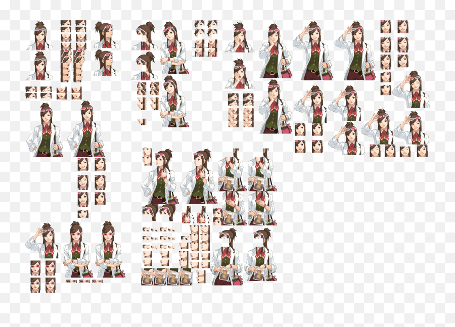Ace Attorney Wiki - Ema Skye, HD Png Download - kindpng