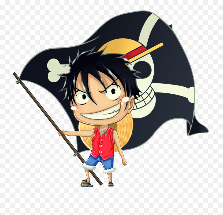 Chibi Luffy By Taiyohisakawa - Luffy One Piece Chibi Chibi One Piece Png,One Piece Luffy Png