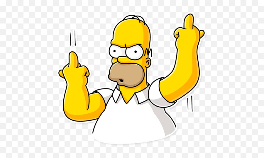 Sticker Maker - The Simpsons New Addition Homer Simpson Sticker Png,Simpsons Transparent