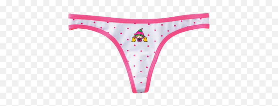 Cute Kawaii Strawberry Girl Cartoon Character Value Thong - Thong That Says Girl Png,Thong Png