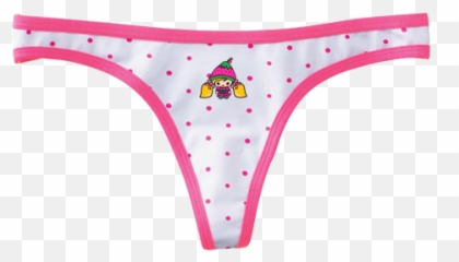 Cute Kawaii Strawberry Girl Cartoon Character Value Thong - Thong That Says Girl Png,Thong Png