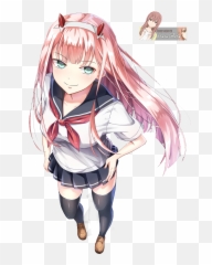 Download Disclaimer - Zero Two Png File,Zero Two Png