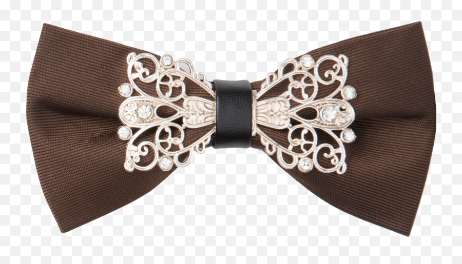 Se Soprano Exquisite Brown Black Bow Ties Mbt - 2 Paisley Png,Black Bow Tie Png