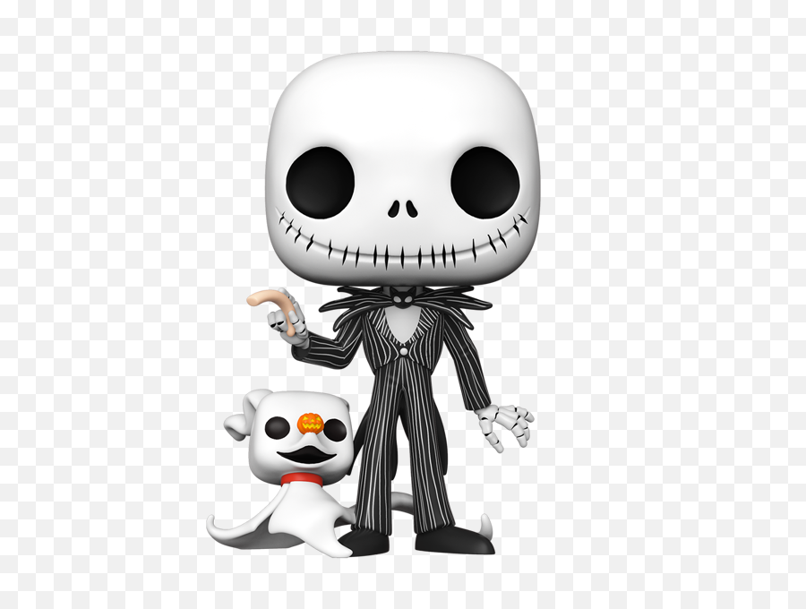 Pre - Order August 2020 Disney Nightmare Before Christmas Funko Pop Jack Skellington U0026 Zero 10 Vinyl Figure Jack Skellington Funko Pop Png,Jack Skellington Png