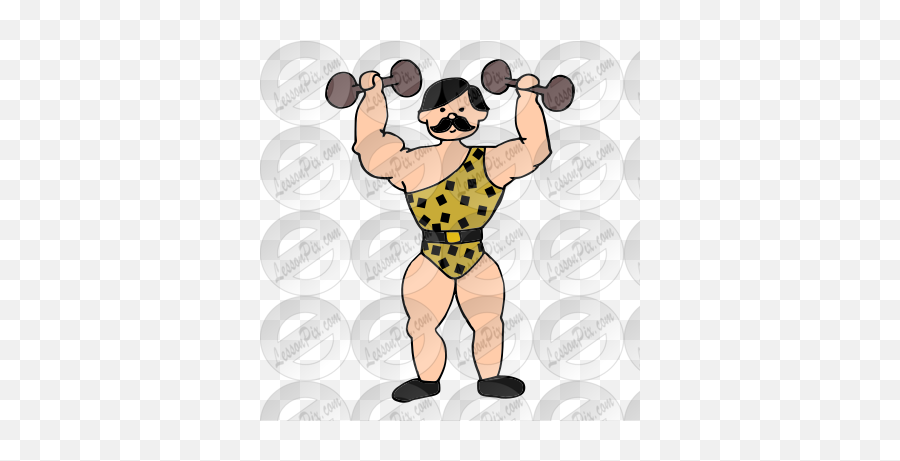 Strongman Picture For Classroom Therapy Use - Great Clip Art Png,Strong Man Png