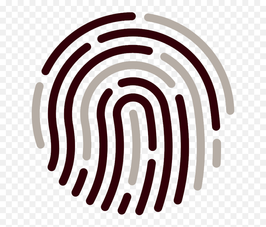 Fingerprint Icon Png White Clipart - Transparent Background Fingerprint Icon Png White,Fingerprint Transparent