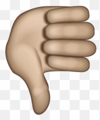 Emoji U2013 The Official Brand Thumbs Down Fitz - legacy Fist png