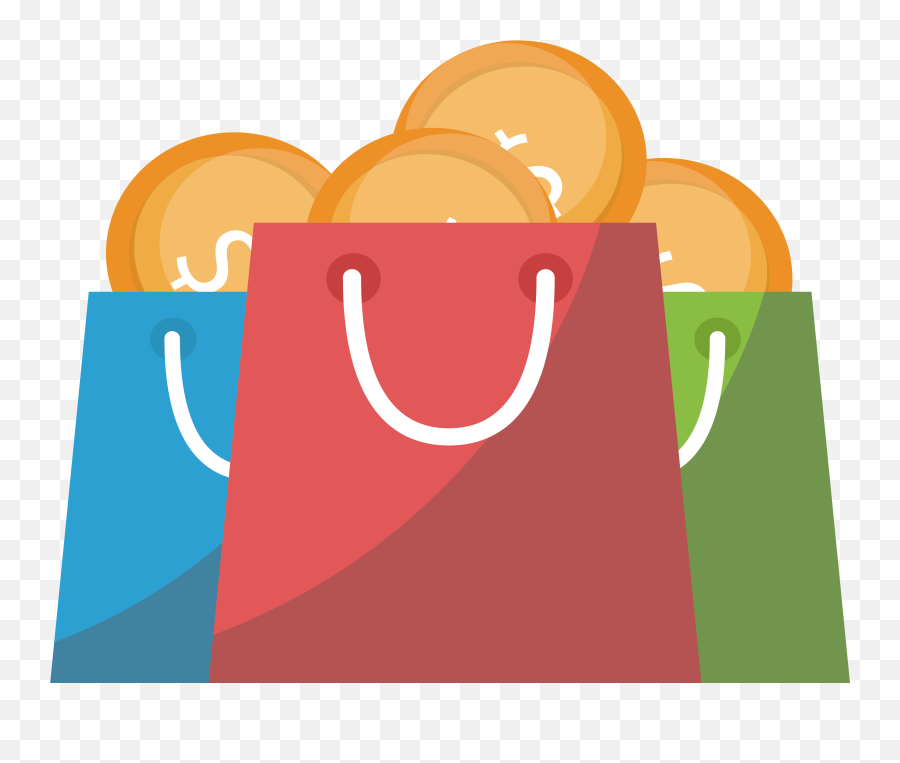 Bag Discount Allowances Hq Png Image - Shopping Transparent Colored Icon Png,Shopping Bags Png
