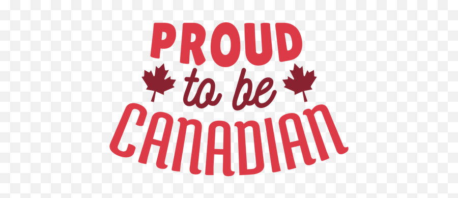 Proud To Be Canadian Leaf Maple Badge Sticker - Transparent Starbucks Png,Canadian Leaf Png