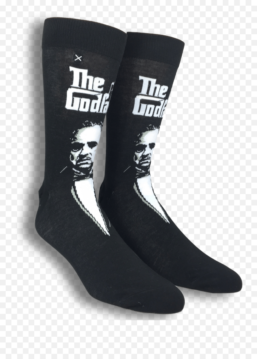 The Godfather Logo Socks - Godfather Black And White Png,The Godfather Logo