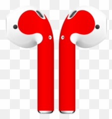 Red Airpod Skins - Airpods png
