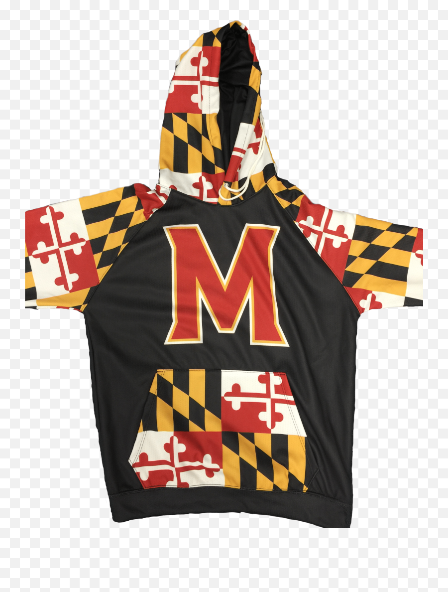 Maryland M Hoodie - Hooded Png,Maryland Flag Png