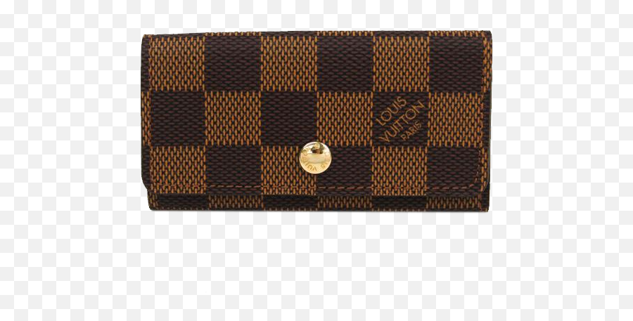 Louis Vuitton Damier 4 Key Holder Case - Coin Purse Png,Louis Vuitton Pattern Png