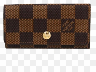 Louis Vuitton Damier 4 Key Holder Case - Coin Purse png