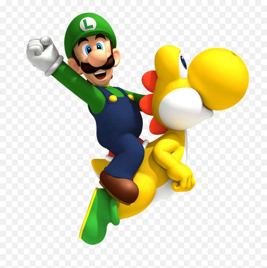 Download - Super Mario Bros Wii Luigi Transparent Cartoon New Super Mario Bros Wii Png,Super Mario Bros Png