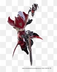 Final Fantasy Xiv Stormblood Adds Red M 1936724 - Png Red Mage Lvl 70,Final Fantasy Xv Png