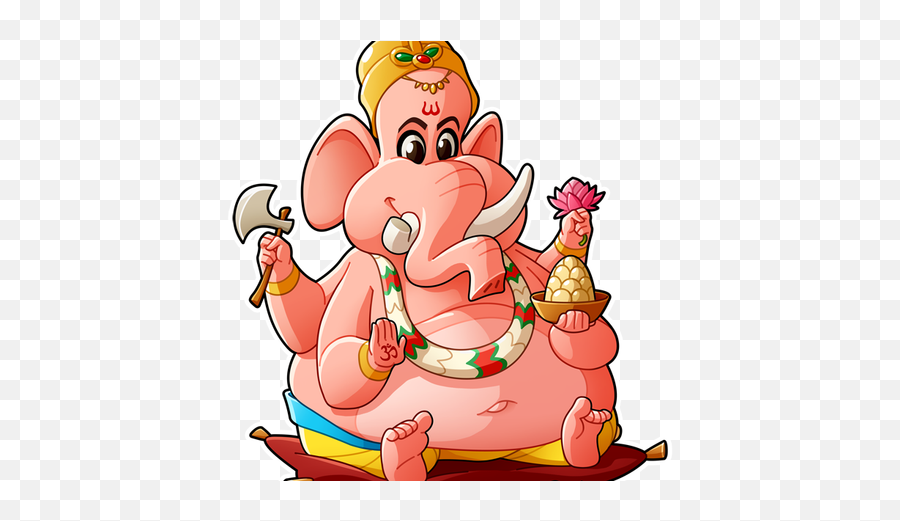 Lord Ganesha - God Of Wisdom Knowledge And Prosperity By Ganesh Ji Photos In Cartoon Png,Elephant Head Png