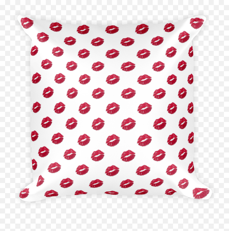 Fried Shrimp Emoji Pillow - Topshop Polka Dot Shirt Cream Png,Kiss Mark Png
