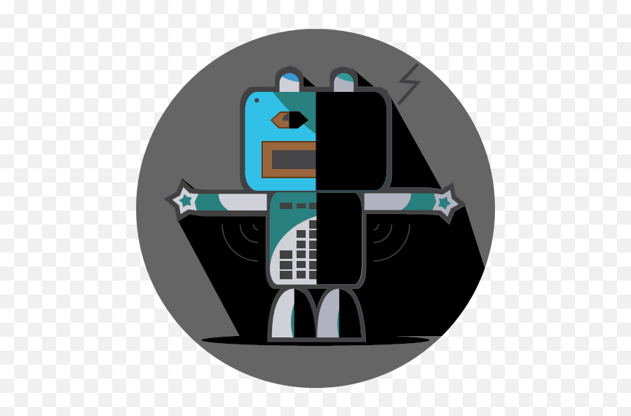 Mascot Mechanical Metal Robot Expression Robotic Space Png Icon