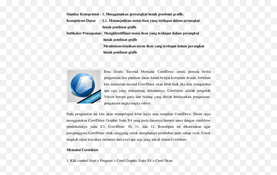 1 - Document Png,Fungsi Icon Corel Draw X5