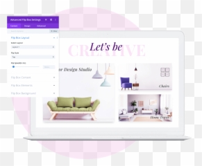Creating Divi Blurbs With Advanced Flip Box Part 1 - Furniture Style png