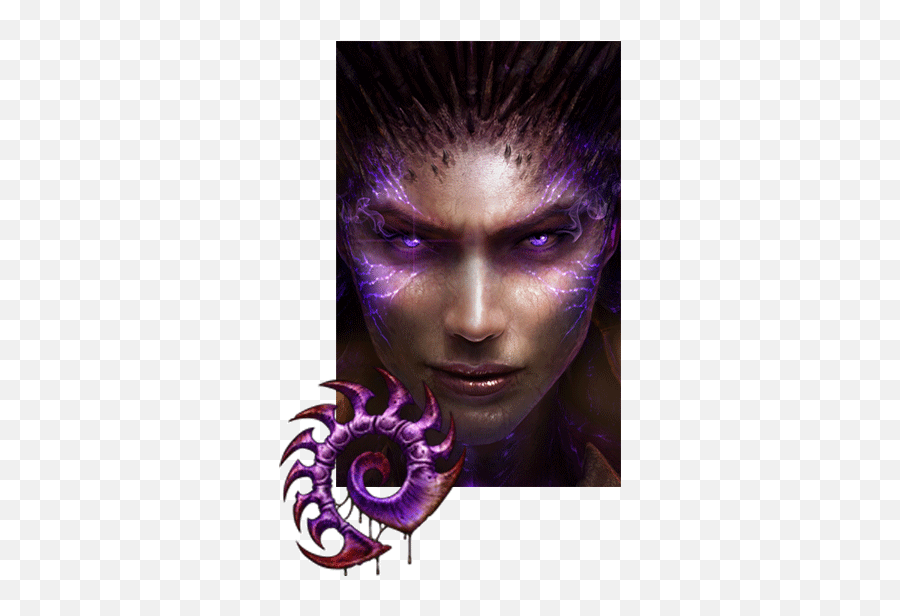 Starcraft 2 - Sarah Kerrigan Face Png,Protoss Icon