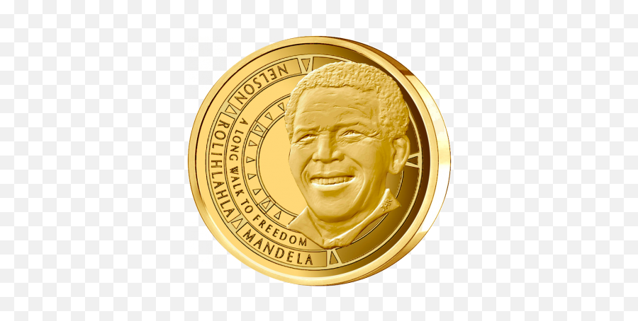 Gold Coins - Happy Png,Nelson Mandela Icon Of Peace