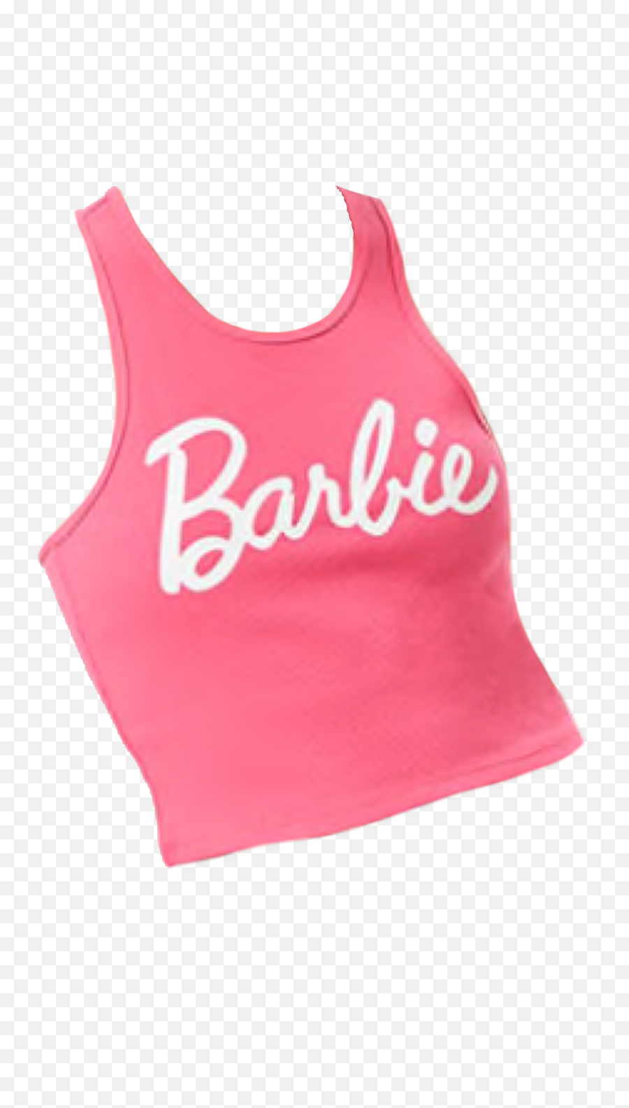 Pink Barbie Tank Top Polyvore Moodboard - Pink Barbie Tank Top Png,Tank Top Png