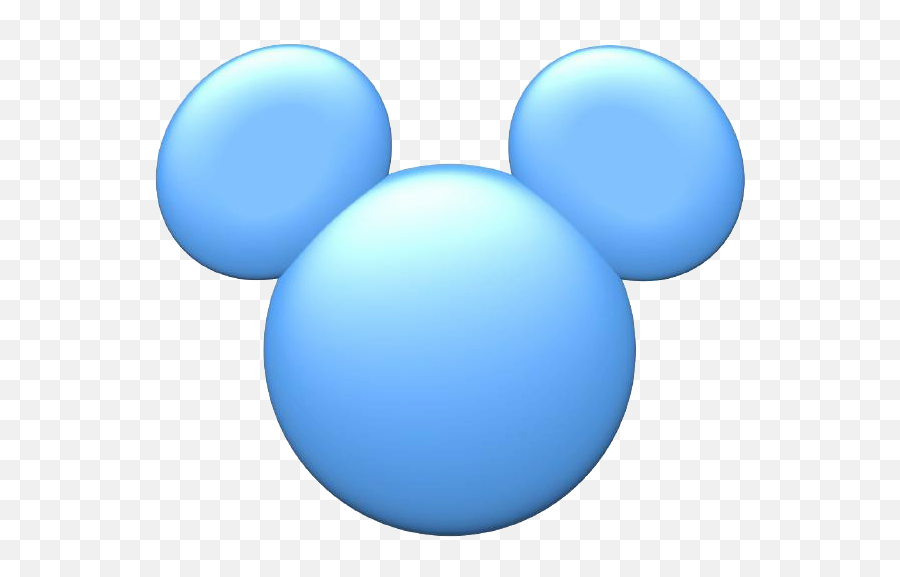 Baby Blue Mickey Mouse - Printable Ears Clipart Disney Mickey Mouse Ears Png,Mickey Mouse Ears Png